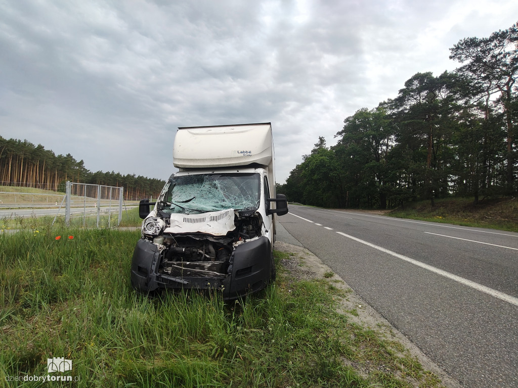 Wypadek na DK91 pod Toruniem