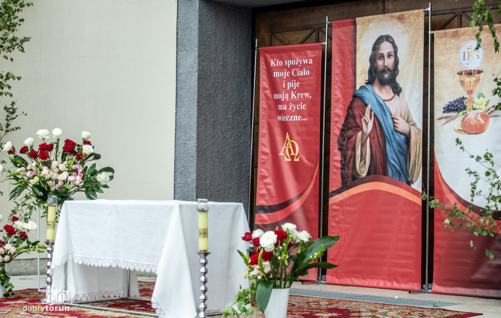 Boże Ciało - procesja na Rubinkowie