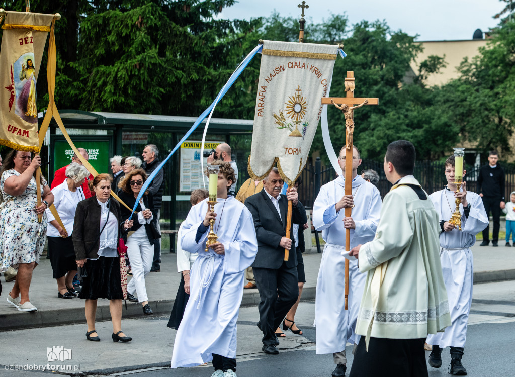 Boże Ciało - procesja na Rubinkowie