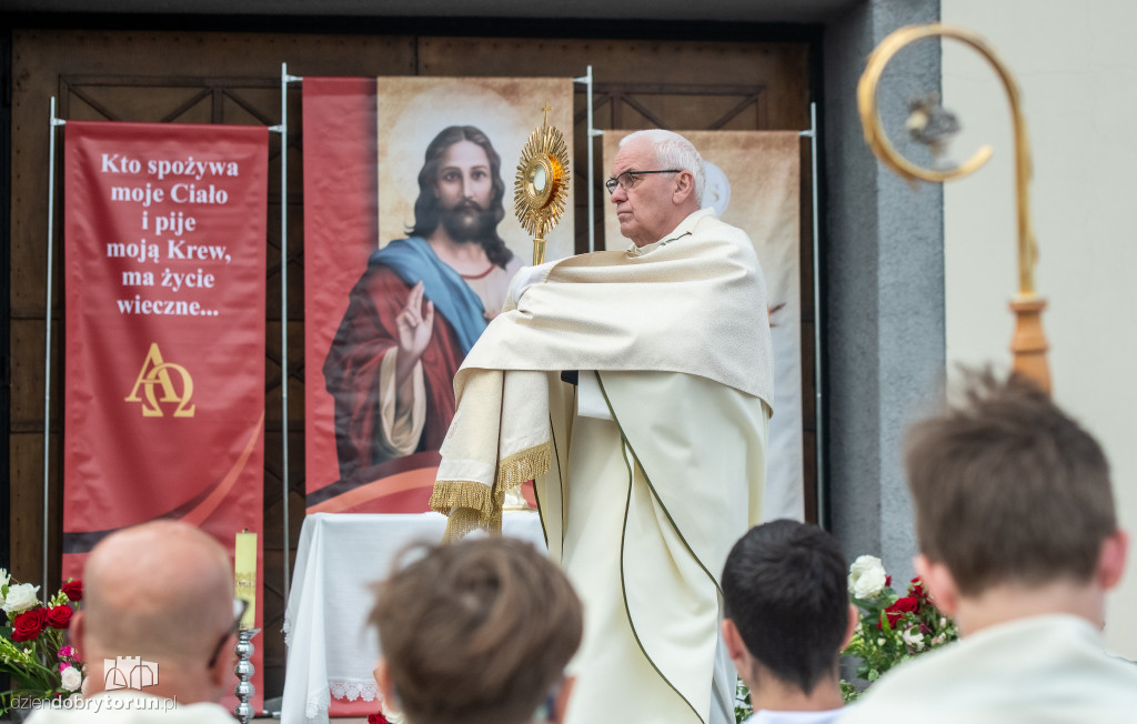 Boże Ciało - procesja na Rubinkowie