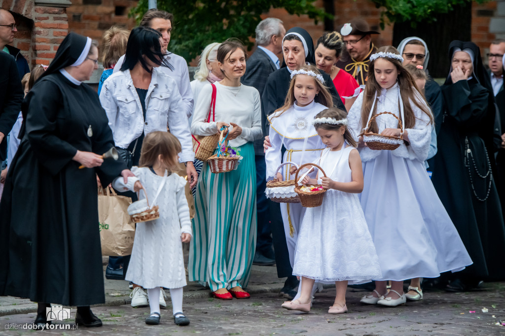 Boże Ciało - procesja na Rynku Staromiejskim