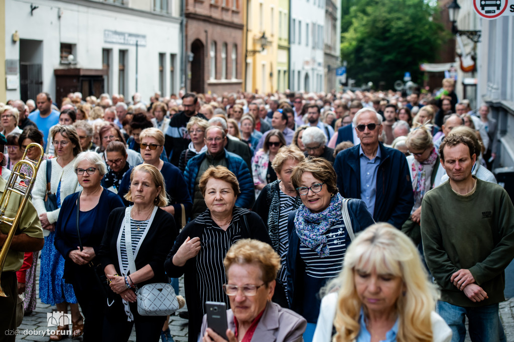 Boże Ciało - procesja na Rynku Staromiejskim