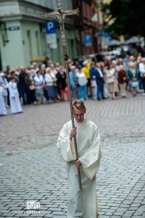 Boże Ciało - procesja na Rynku Staromiejskim