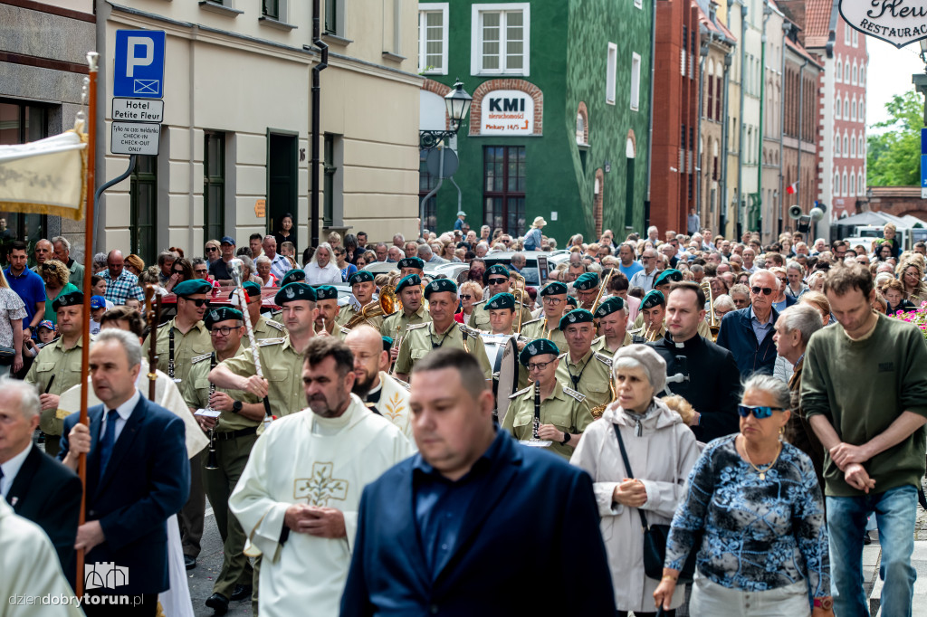 Boże Ciało - procesja na Rynku Staromiejskim