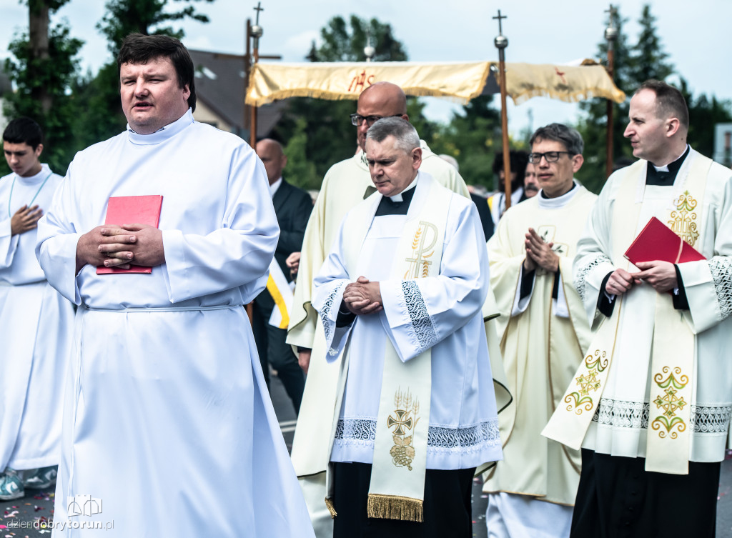 Boże Ciało - procesja na Rubinkowie