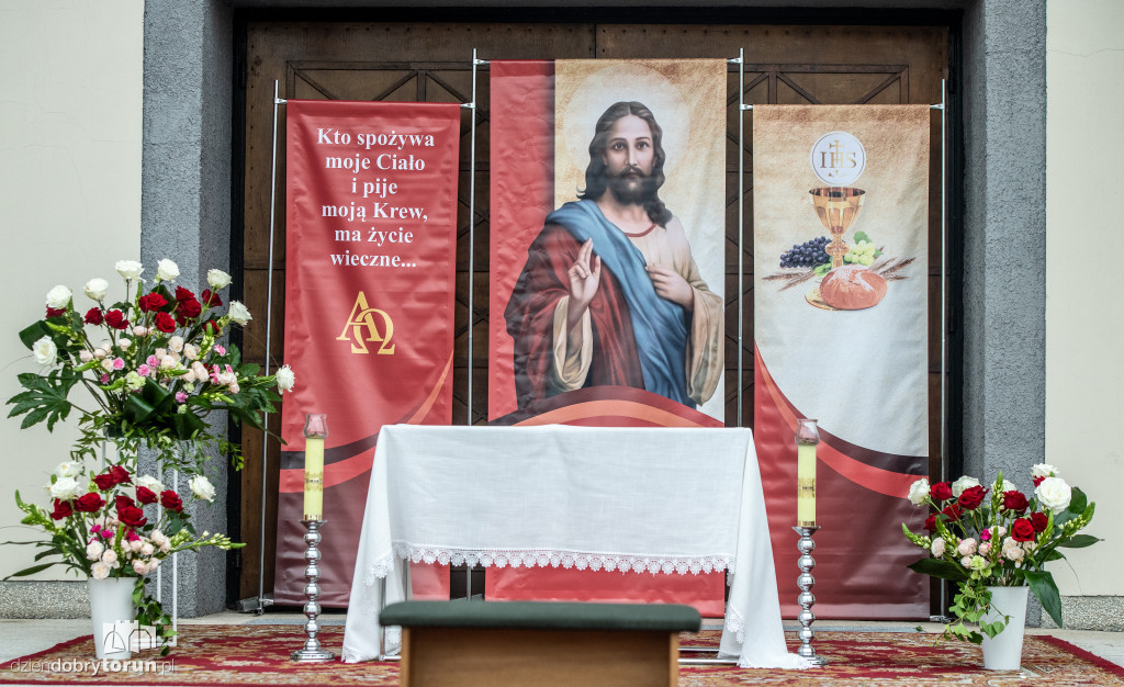 Boże Ciało - procesja na Rubinkowie