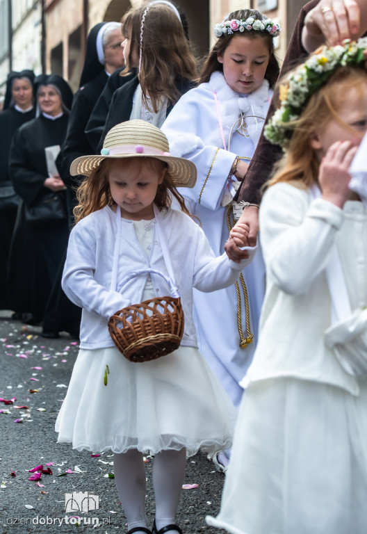 Boże Ciało - procesja na Rynku Staromiejskim