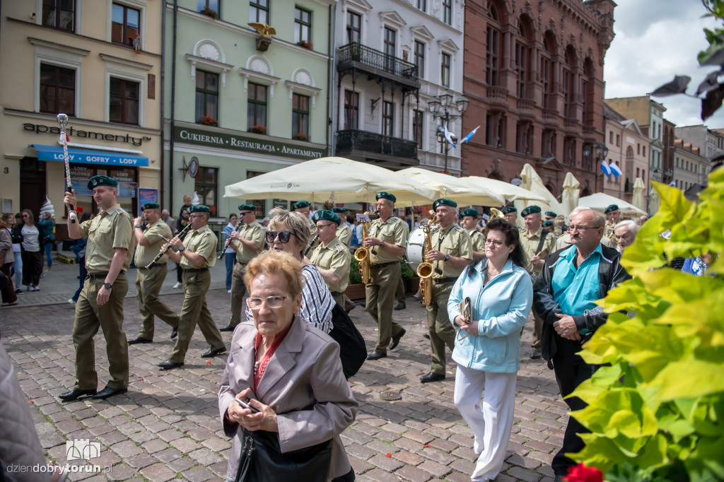 Boże Ciało - procesja na Rynku Staromiejskim
