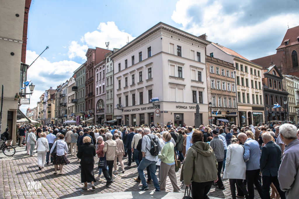 Boże Ciało - procesja na Rynku Staromiejskim