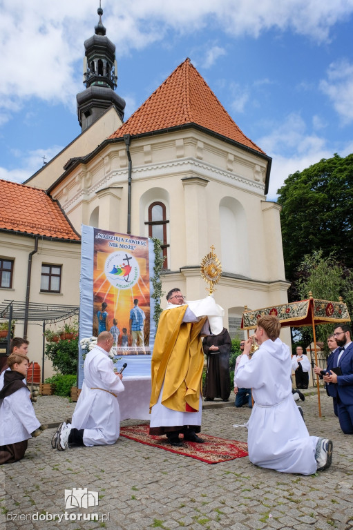 Boże Ciało - procesja na Podgórzu