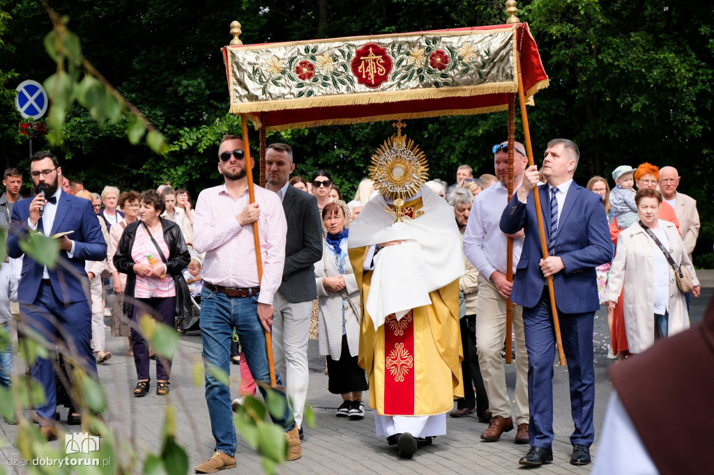 Boże Ciało - procesja na Podgórzu