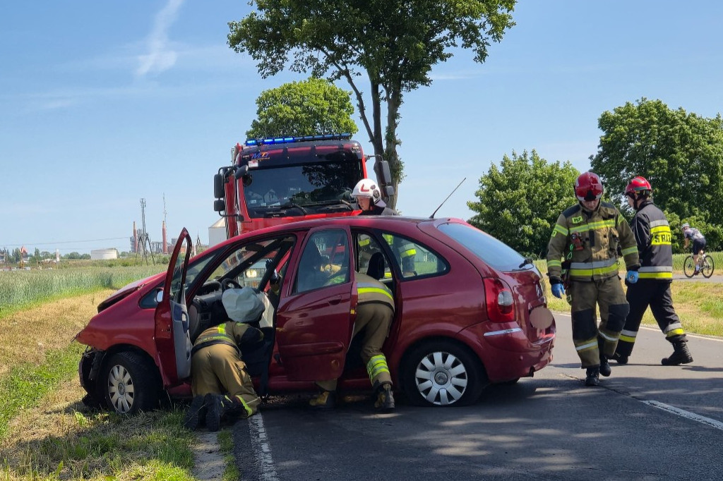 Groźny wypadek w powiecie toruńskim