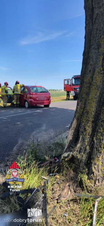 Groźny wypadek w powiecie toruńskim