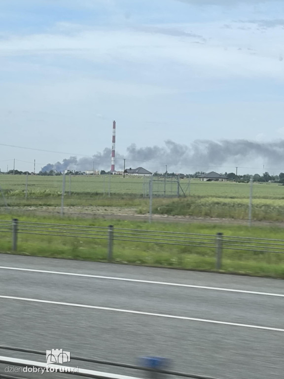 Ogromny pożar na Rubinkowie