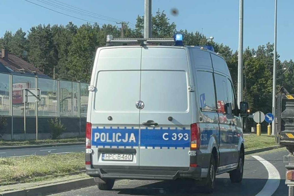 Kolizja na Olsztyńskiej w Toruniu