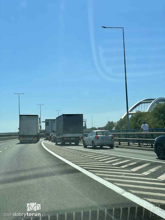 Wypadek na nowym moście