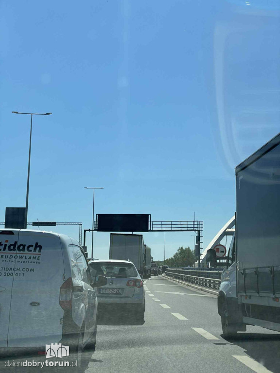 Wypadek na nowym moście