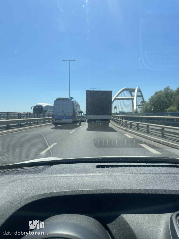 Wypadek na nowym moście