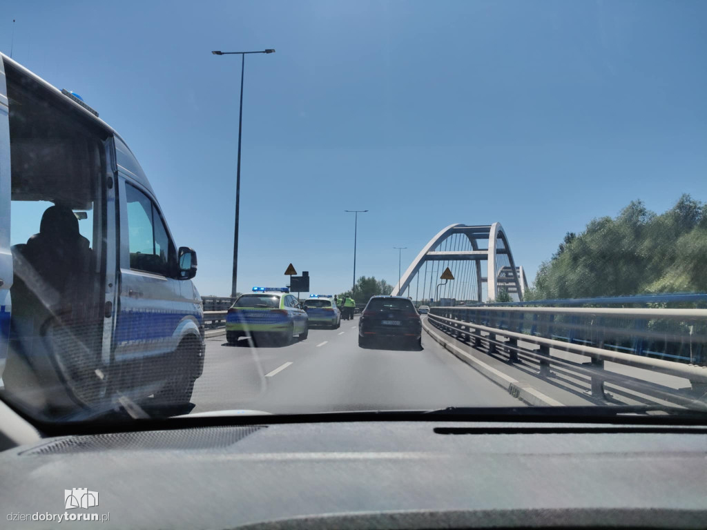Wypadek na nowym moście