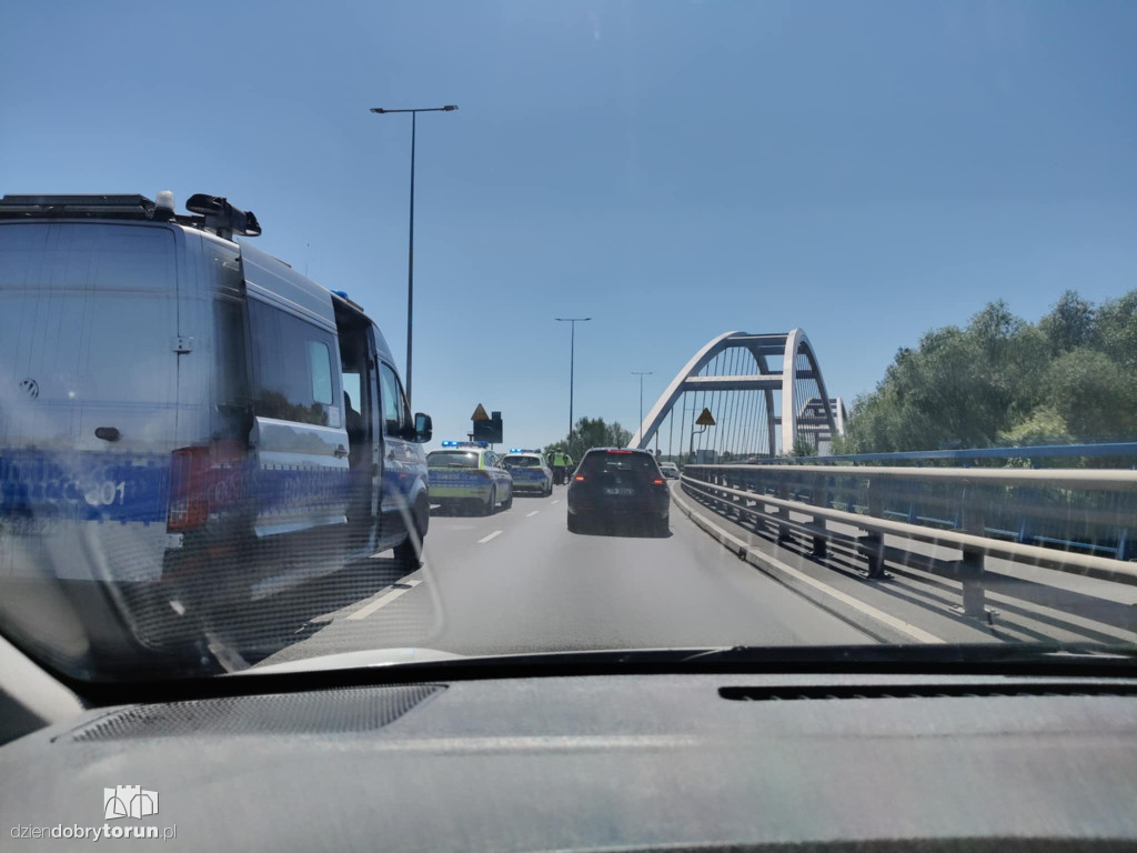 Wypadek na nowym moście