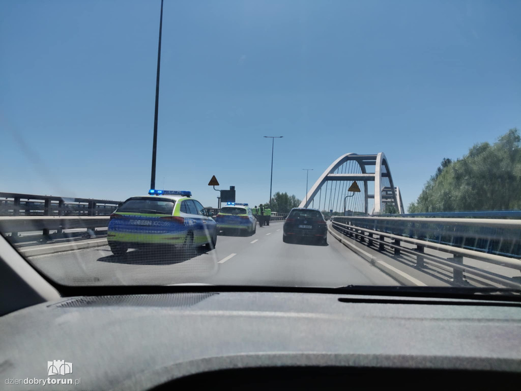 Wypadek na nowym moście