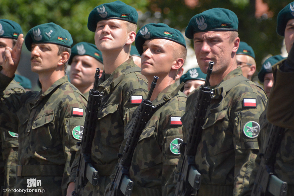 Wakacje z wojskiem - ślubowanie