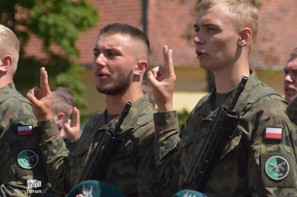 Wakacje z wojskiem - ślubowanie
