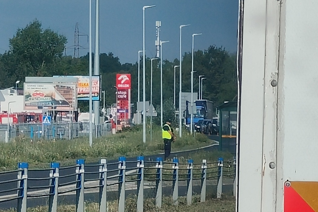 Policyjna akcja na lewobrzeżu w Toruniu
