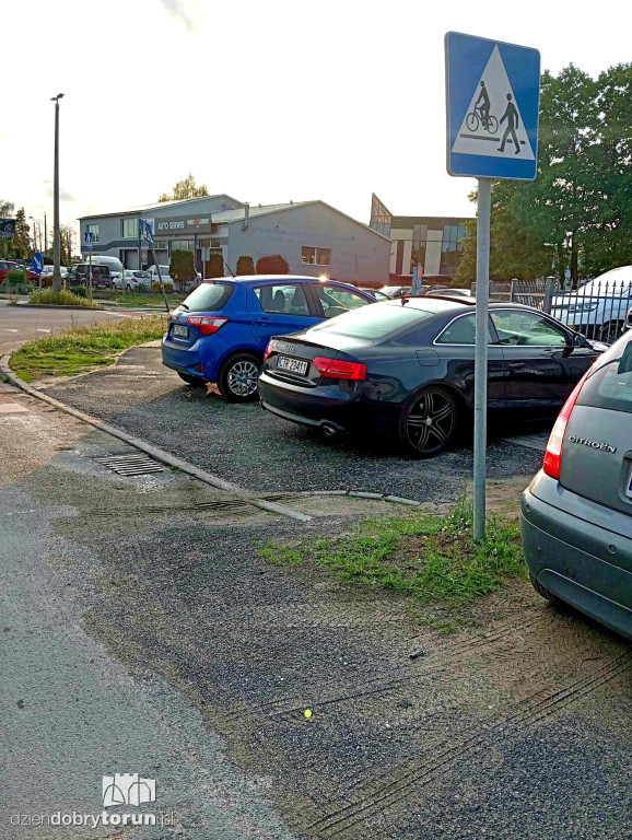 Tak parkuje się w Toruniu