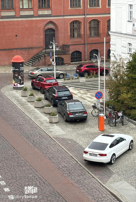 Tak parkuje się w Toruniu