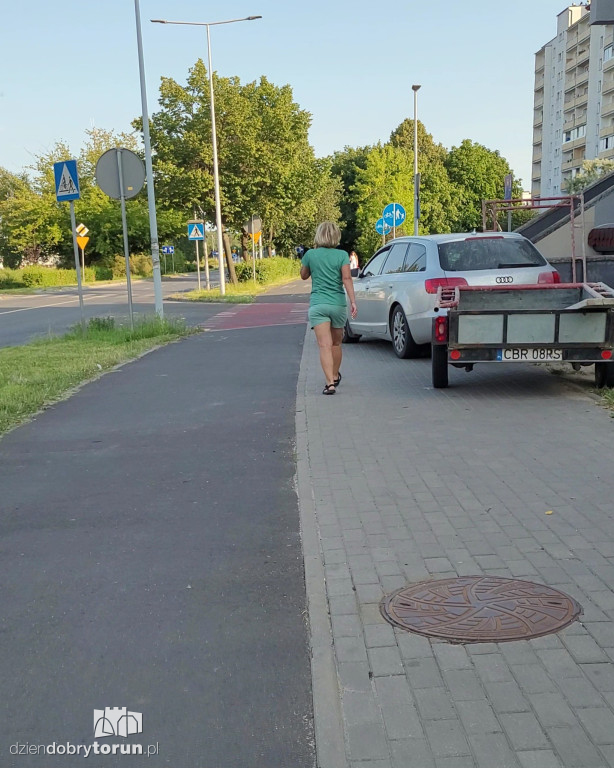 Tak parkuje się w Toruniu
