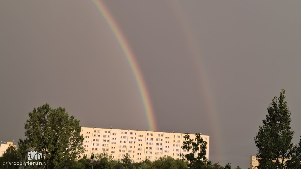 Tęcza w Toruniu - Wasze zdjęcia