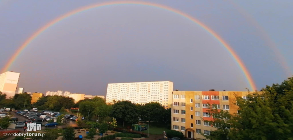 Tęcza w Toruniu - Wasze zdjęcia
