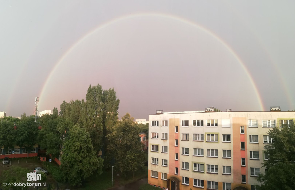 Tęcza w Toruniu - Wasze zdjęcia