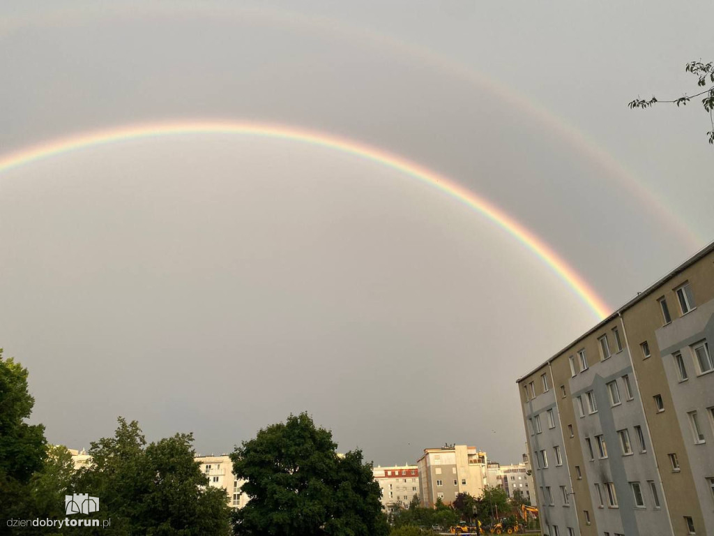 Tęcza w Toruniu - Wasze zdjęcia