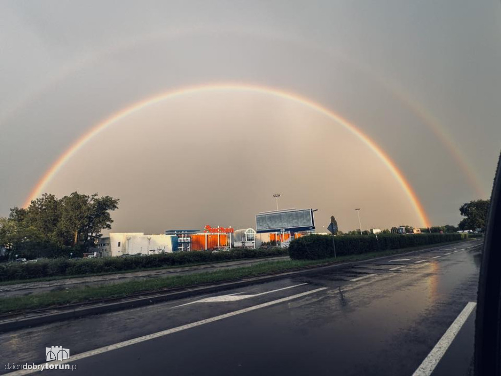 Tęcza w Toruniu - Wasze zdjęcia