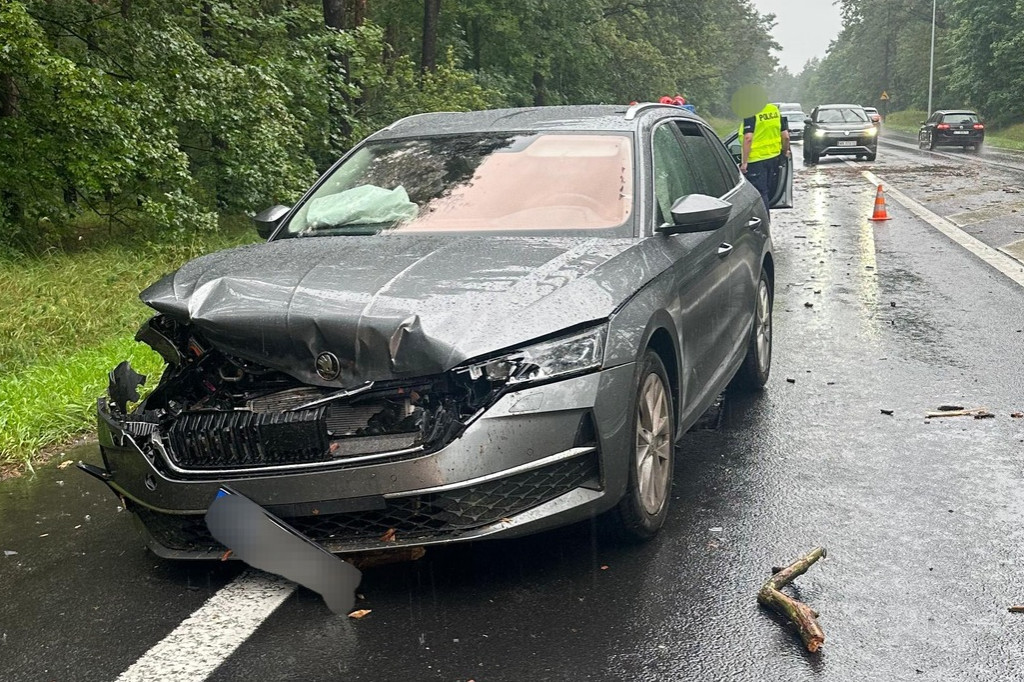 Wypadek na Szosie Bydgoskiej w Toruniu