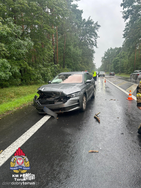 Wypadek na Szosie Bydgoskiej w Toruniu