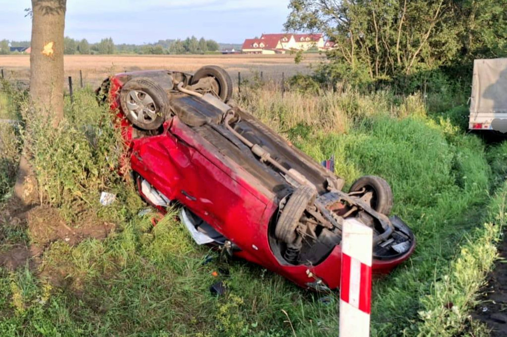 Wypadek w gminie Obrowo pod Toruniem