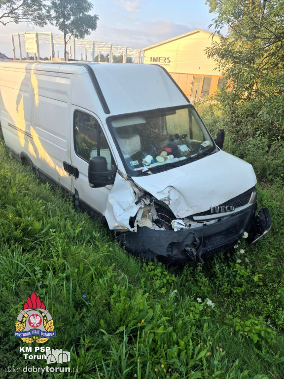 Wypadek w gminie Obrowo pod Toruniem