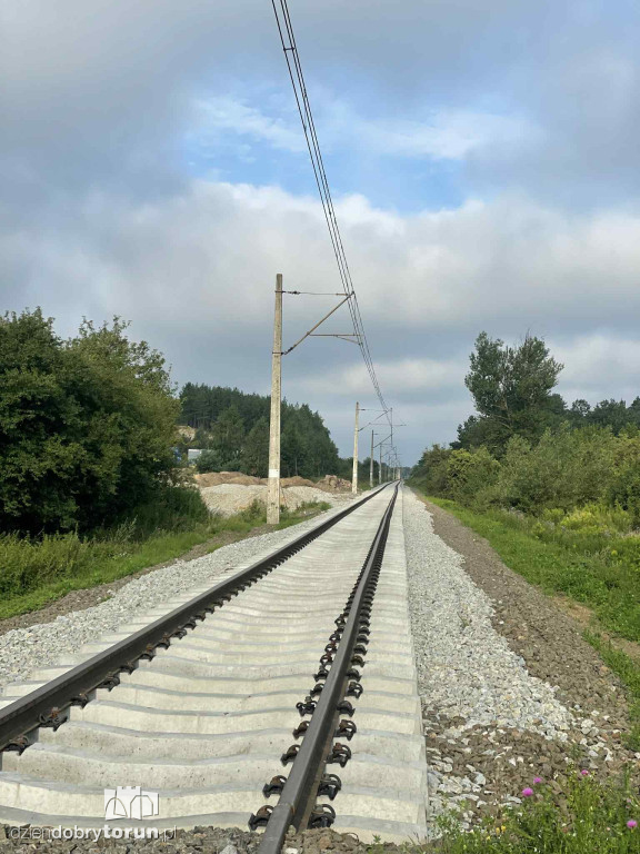 Remont torów Aleksandrów - Ciechocinek