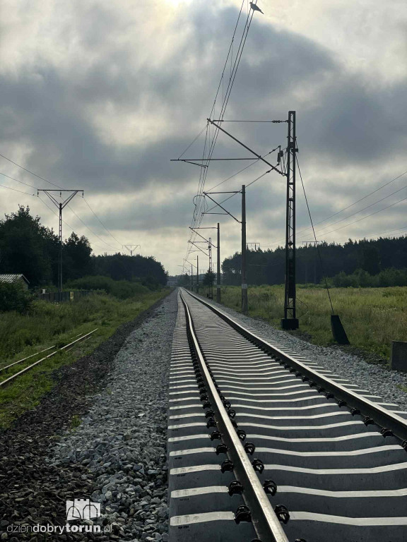 Remont torów Aleksandrów - Ciechocinek