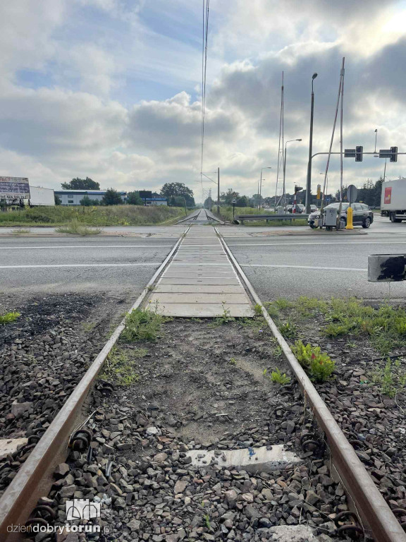 Remont torów Aleksandrów - Ciechocinek