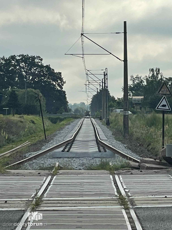Remont torów Aleksandrów - Ciechocinek