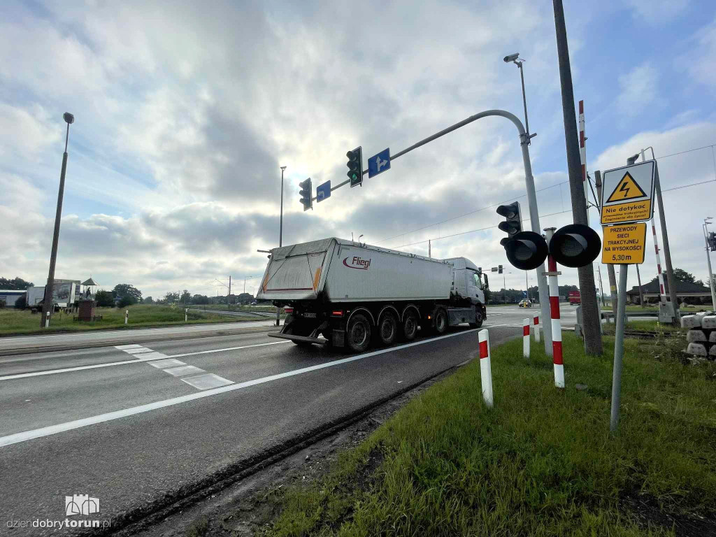 Remont torów Aleksandrów - Ciechocinek