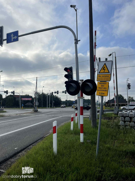 Remont torów Aleksandrów - Ciechocinek