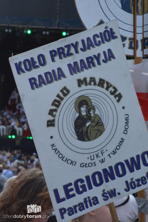 Pielgrzymi z całej Polski zjechali do Torunia