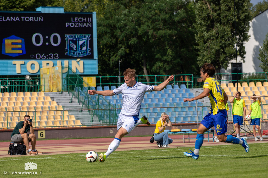 Elana Toruń 2 : 4 Lech II Poznań