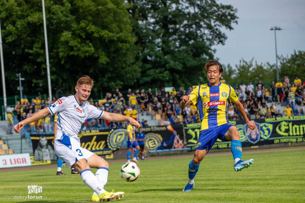 Elana Toruń 2 : 4 Lech II Poznań
