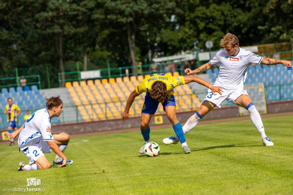 Elana Toruń 2 : 4 Lech II Poznań